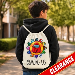 Among Us Imposter Drawstring Backpack